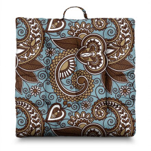 Paisley meditationskudde fyrkantig boho yogakudde 22x22