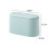 Mini cestino per camper con coperchio, in plastica blu, 1,5 litri. 1