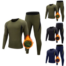 Women's Thermal Underwear Top Lightweight Long Johns Black L
