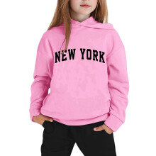 Completo da bambina composto da cappotto morbido e pantaloni da jogging, taglia 9-10 anni, colore rosa.