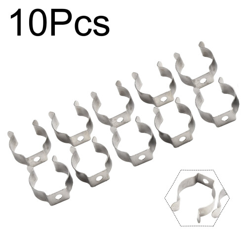 Molle Terry Clips, morsetti per tubi dell'acqua resistenti, 10 pezzi