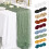 Caminho de mesa boho em gaze transparente, 89 x 399 cm (35 x 157 polegadas). 1
