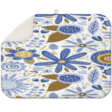 Tapis d'égouttage de cuisine bohème en microfibre 45 x 60 cm