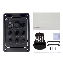 301 Acoustic Guitar Preamp Pickup with Tuner and 4-Band EQ