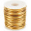 Bare Solid Brass Wire 10 Gauge Round 32.8 Feet 1