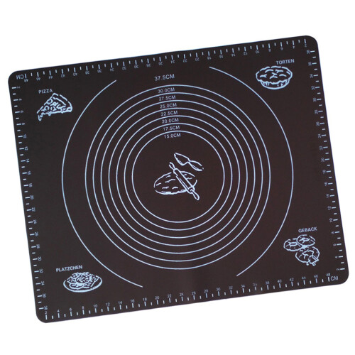 Soimiss Antihaft-Silikon-Knetmatte (2er-Pack)