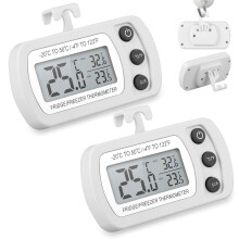 Digital Refrigerator Thermometer with LCD Display and