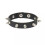 Δερμάτινο βραχιόλι Punk Style Rivet 24cm 1