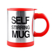 Mug à café auto-mélangeur en acier inoxydable, 6 couleurs