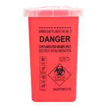 Plastic Waste Box for Tattoo Needles 1L