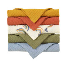 Baby-Lätzchen aus Baumwolle, 5er-Pack, Unisex, weich und saugfähig