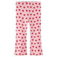 Flickleggings i bomull, rosa, storlek 5-6