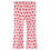 Mädchen-Baumwollleggings, rosa, Größe 5-6 1
