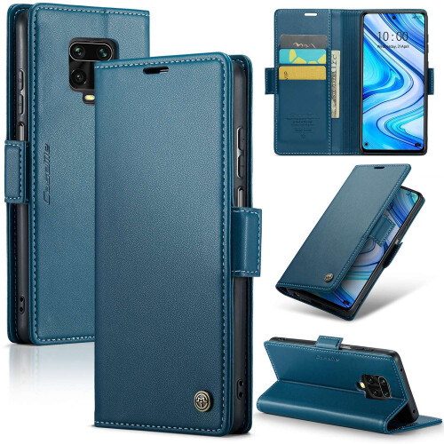 Δερμάτινη θήκη τηλεφώνου για Redmi Note9Pro Max9S με κάρτα