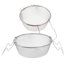 Panier à friture Supvox en acier inoxydable avec poignée (2 pièces)