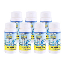 Nettoyant WC en mousse, plastique blanc, 7 unités