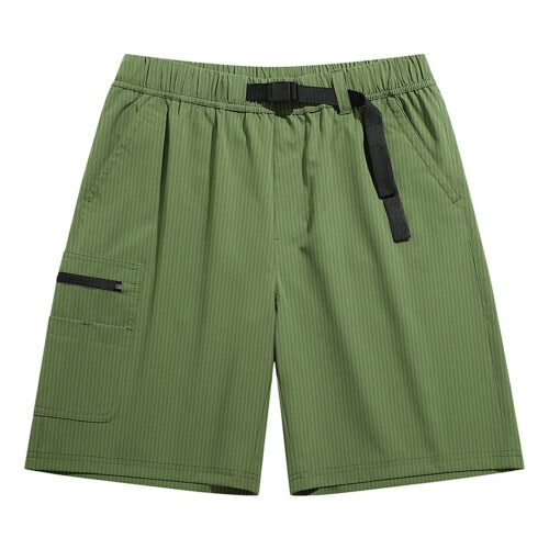 Herrshorts med dragsko i midjan XXL Grön