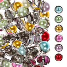 Supvox decorative metal brads for paper craft 100 pcs