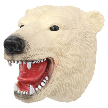 Animal Hand Puppets Soft Rubber Kids Role Play Toy