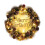 Couronne de Noël, décorations dorées, pomme de pin de 30 cm 1