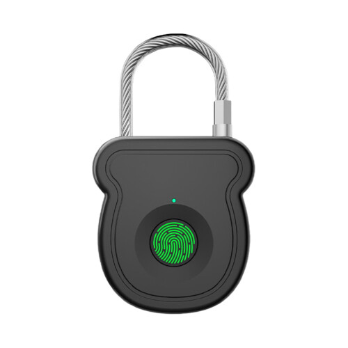 Smart Fingerprint Padlock Stainless Steel 0.09 lbs