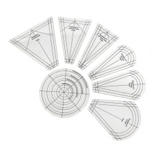 Sewing Patchwork Templates Set 10 Pieces