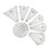 Sewing Patchwork Templates Set 10 Pieces 1