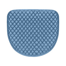Cuscino ergonomico curvo per sedia da pranzo, 16x17 pollici, antiscivolo