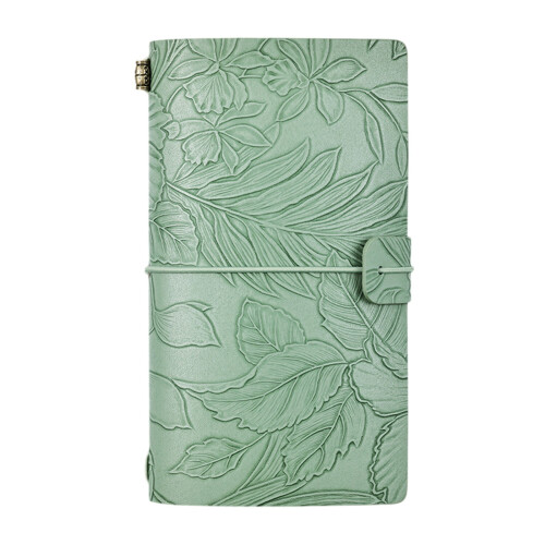 Retro Literary Handbook Notebook Portable Solid Color Small