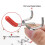 25PCS Nail Plate Nail Plate Hook for Garage Workshop Storage Display Hanging Tool Storage Hook 5