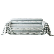 Capa de sofá de pelúcia tie-dye, macia e elástica, 1 peça.