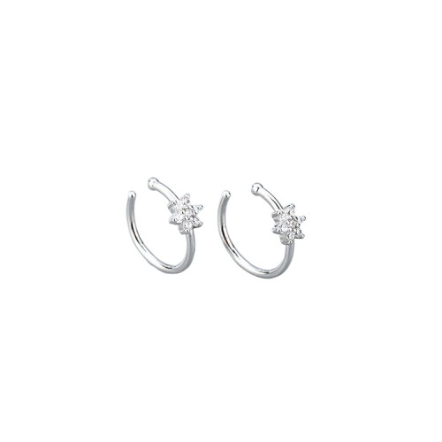 anneau de nez en titane avec micro-oxyde de zirconium