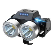 Φως ποδηλάτου Υλικό ABS Υπερφωτεινό LED USB Αδιάβροχο