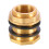 Brass Water Tank Joint with Silicone Gaskets 5 Sizes 1