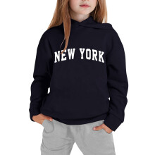 Girls' Dinosaur Hoodie Tracksuit Set Black Size 8-9 Years