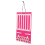 Hairbow Organizer Pink Felt Rectangular 1 Pack 1