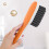 Hard Bristle Shoe Cleaning Brush Plastic Handle 20cm 1