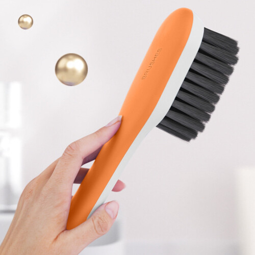 Hard Bristle Shoe Cleaning Brush Plastic Handle 20cm