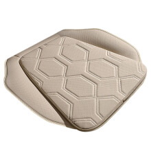 Leather Car Seat Pad Ventilated Perforated 20x20x1in