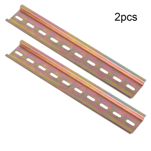 Slide Rail DIN Rail Slotted for Circuit Breaker Mounting