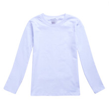 Kleinkind-Sweatshirt, einfarbig, langärmelig, Rundhalsausschnitt