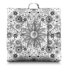 Meditation Cushion Boho Dutch Velvet 22 x 22 inches