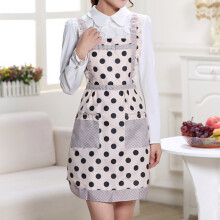 Tablier de cuisine ajustable en nylon-élasthanne, 2 poches