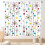 Mid-Century Modern Curtains Geometric Atomic Pattern 2 1