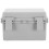 Weatherproof Outdoor Distribution Box Grey Plastic 1
