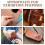 Leather Crafting Tools Kit: 2 Pack Professional Stamps for Embossing and Carving 3