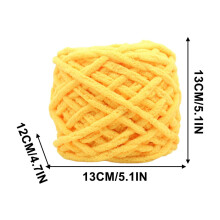 Hand-woven ice bar yarn thick handcrafted scarf yarn