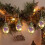 LED Light Bulb Ornament Purple Hydrangea 1 pc 1