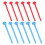 NICEXMAS Parrot Perches Plastic Stand Rods 12Pcs 1