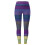 Women's Striped Tights Rainbow Print S 4